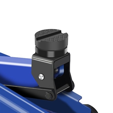 [1 Paar / 2 Stücks] Gummiauflage Wagenheber, LOFter Universal Gummiauflage Wagenheber, Hydraulisch Rangierwagenheber Hebebühne Schützt Auto SUV vor Kratzern Schwarz. - 2