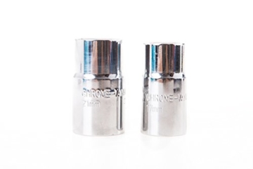 14-42CM Elektrischer Doppelköpfe Wagenheber 12V Scherenlift 2 T Scherenwagenheber - 4