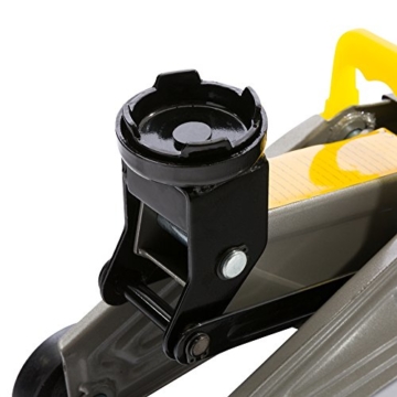 Arebos® Hydraulischer Wagenheber Rangierwagenheber 2 Tonnen mit extralanger Hubstange und Koffer - 4