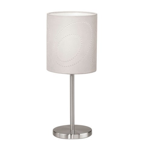 EGLO Tischleuchte Indo Nickel-matt Beige IP20 | 60W | 89216 - 1 EGLO Tischleuchte Indo Nickel-matt Beige IP20 | 60W | 89216 - 1