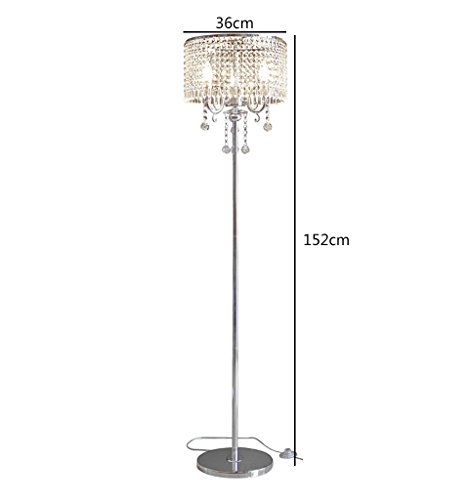 Moderne Kristall Stehlampe Wunderschöne Feuerwerk LED