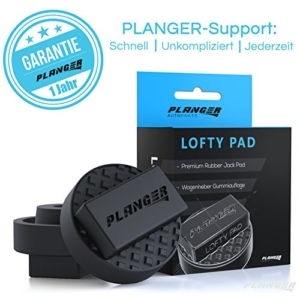 PLANGER ® - LOFTY PAD - Wagenheber Gummiauflage (für BMW, MINI, Mercedes-Benz & Opel) auf Rangierwagenheber und Hebebühnen - Universal Gummiauflage Wagenheber - Schützt Ihren PKW und SUV dank praktischer Form und robustem Gummi. Tuning - 5