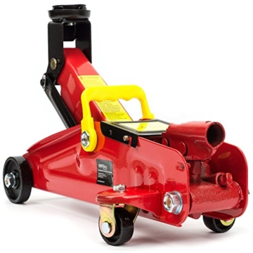 Rangierwagenheber 2T Wagenheber inkl. 2 x Unterstellbock 3T Set KD380/1 - 2