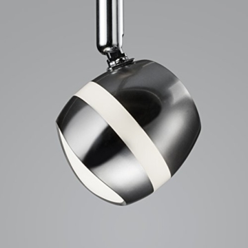 Trio Leuchten 479310307 Shark A++, Stehleuchte, nickel, 3.5 watts, Integriert, Nickel matt, 20 x 24 x 151 cm - 7