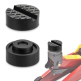 Wagenheber Gummiauflage, Topist Gummiauflage Wagenheber,Rangierwagenheber Gummiauflage,Gummiauflage Hebebühne,Gummiauflage Unterstellbock,Wagenheber Hydraulisch Gummiauflage Schützt Auto Suv vor Kratzern - 65mm*25mm - 1