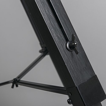 QAZQA Design/Industrie/Industrial/Retro/Stehleuchte/Stehlampe/Standleuchte/Lampe/Leuchte Tripod/Dreifuß Lampe/Dreifuss schwarz ohne Schirm/Innenbeleuchtung/Wohnzimmer/Schlafz - 6