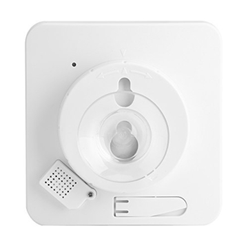 Badezimmeruhr Wasserdichte Dusche Uhr Timer Saugnapf Digital LCD Display Thermometer Hygrometer Silent Wanduhr Timer Küche Badezimmer(Weiß) - 4