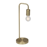 Brilliant Kendali Tischleuchte, 1x max. 40W E27, Metall, messing antik, 15 x 15 x 50 cm, 94915/31 - 1
