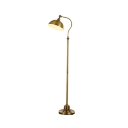 CLOTHES UK- Moderne Antique Brass Einstellbare Eisen Lesen Craft Stehleuchte Interiors Zeitgenössische Metall Lampe, Antik Messing Stehlampe - 1