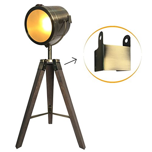 Focolux-Industrial Vintage Boden Tisch Stativ Lampen stehlampe