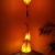Orientalische Stehlampe Marrakesch orange 100cm Lederlampe Hennalampe Lampe | Marokkanische Große Stehlampen aus Metall, Lampenschirm aus Leder | Orientalische Dekoration aus Marokko, Farbe Orange - 3