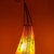 Orientalische Stehlampe Marrakesch orange 100cm Lederlampe Hennalampe Lampe | Marokkanische Große Stehlampen aus Metall, Lampenschirm aus Leder | Orientalische Dekoration aus Marokko, Farbe Orange - 4
